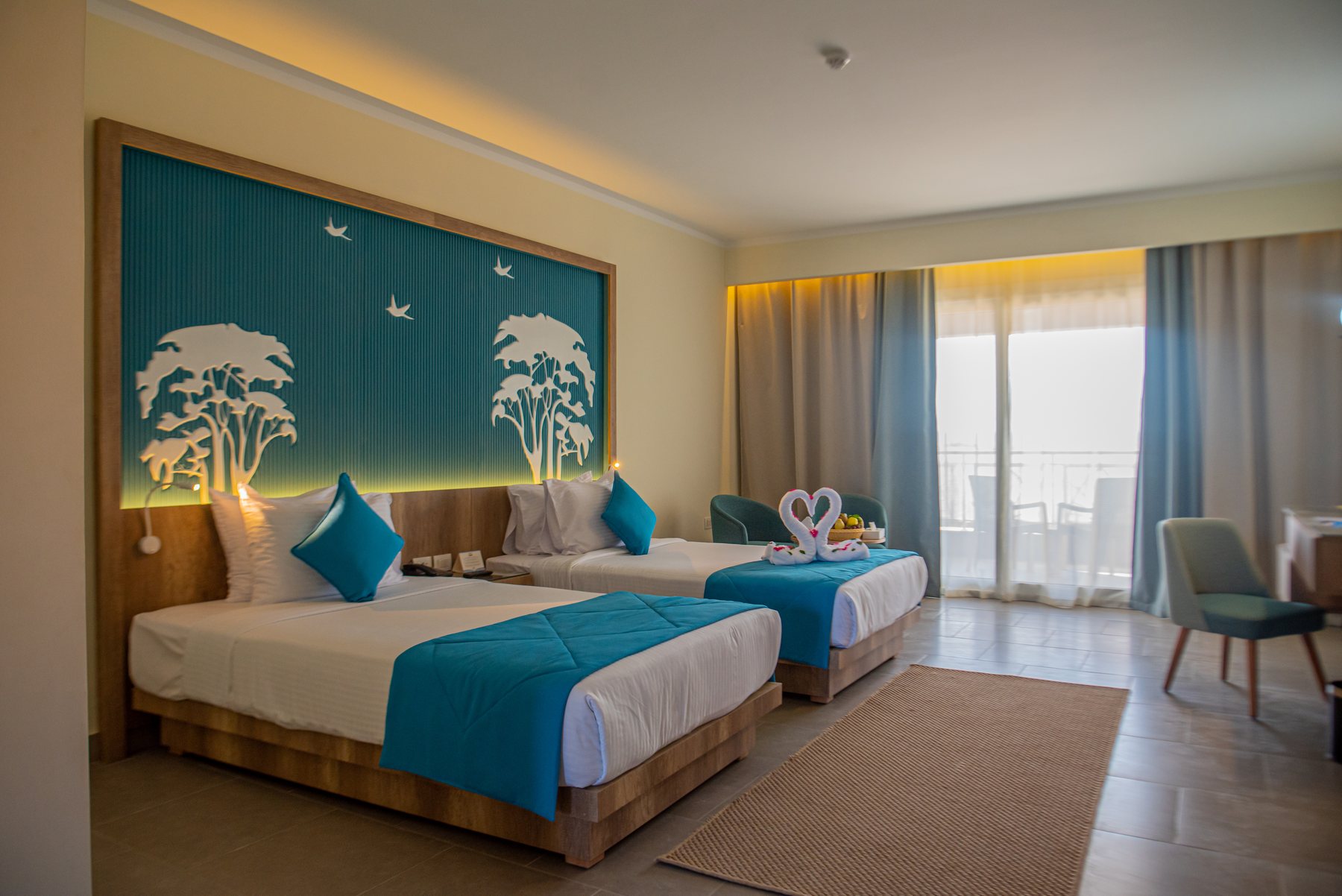 Select Room — 57 sqm (Garden & Partial Sea View)